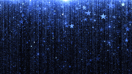 particle wall particles flowing from the top, special award shiny background