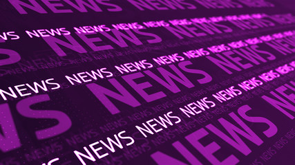 abstract background with several news text lines, can be used as a background for informational program