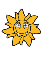funny cute comic cartoon grin sunbeam face naughty