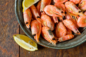 Fresh Cooked Prawns 