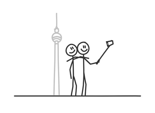 sm selfie machen fernsehturm berlin I