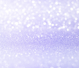 Obraz premium white purple glitter bokeh texture christmas abstract background