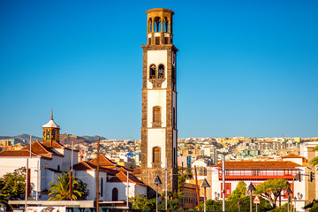 Church in Santa Cruz old town