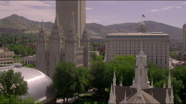 Temple Square in Salt Lake City Utah.