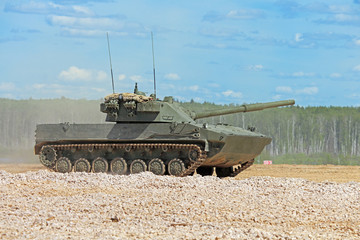Fototapeta premium Infantry combat vehicle 