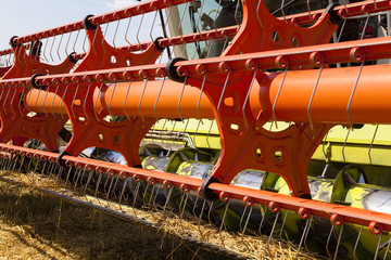 Fototapeta premium harvester after harvesting