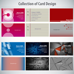 Collection of Card Design Template