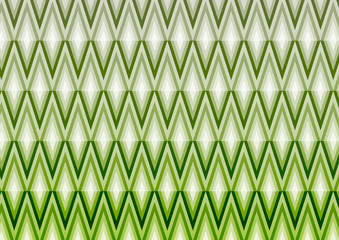 Tribal ethnic seamless pattern on light overlay green gradient background. rhombus zigzag pattern Endless texture. swatches included in file.