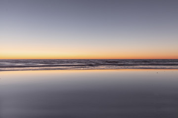 Obraz premium Afterglow at San Elijo Etate Beach, California