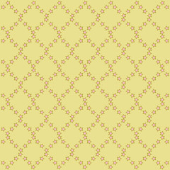 Pattern with stars vector