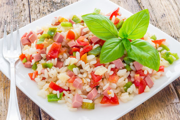 Rice salad