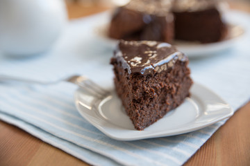 Fototapeta na wymiar Schokoladen Torte