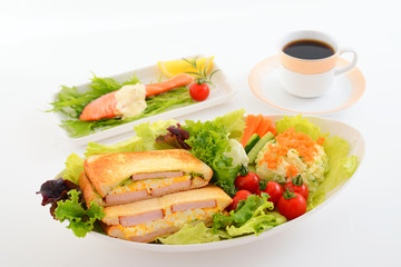 ヘルシーな朝食