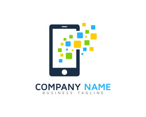 Mobile Apps Logo Design Template