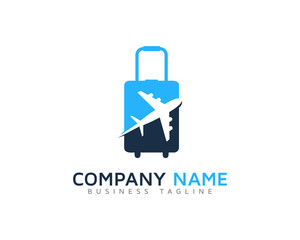 Travel Bag Logo Design Template