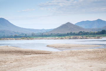 Mountain landscape at Kaeng Khut Khu, Loei, Thailand