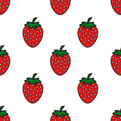 seamless pattern with Strawberry