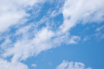 Beautiful colors on cloudscape for background