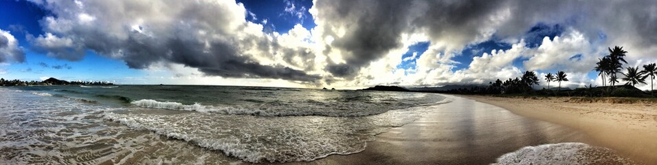 kailua oahu strand pano