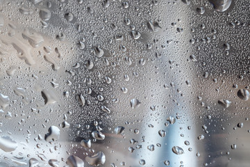 Water Droplet on the glass