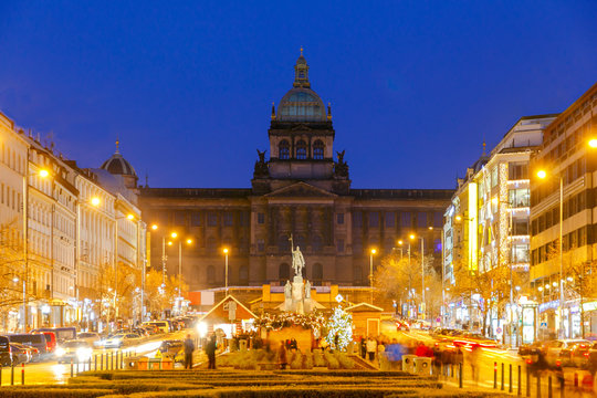 Prague. Wenceslas Square.