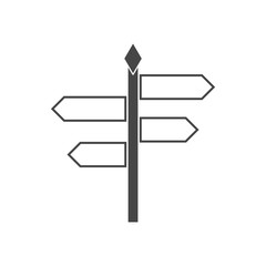 Signpost icon