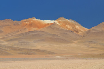 Mountains of Bolivian altiplano