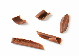 Chocolate curls