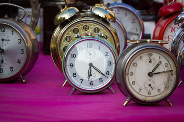 Vintage Clock at a flea market