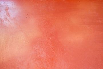 Red painted metal background