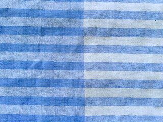 blue color loincloth fabric background Thai style