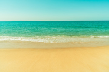 Fototapeta premium Beautiful beach and sea