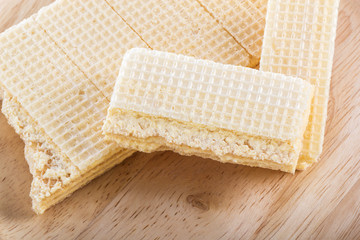 wafer filled with butter cream