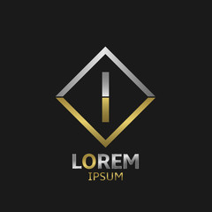 Letter I logo
