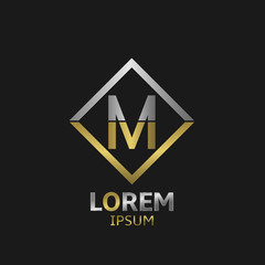 Letter M logo