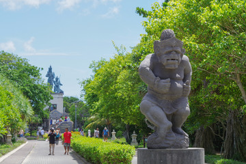 Statue in Nusa Dua Peninsula Island 