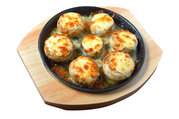 baked mushrooms