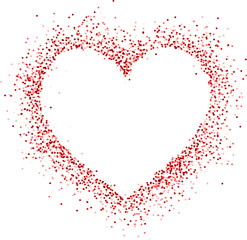 Fototapeta premium Valentine love card.