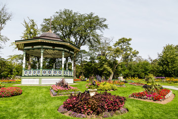 Flower Plantings by Gazebo