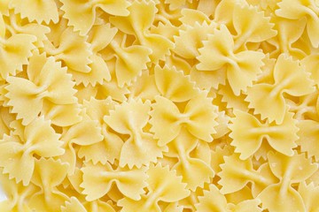 Italian pasta. Closeup