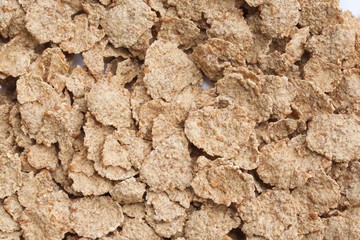 Wheat flakes.Background