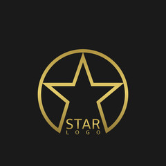Golden star logo