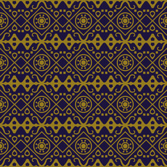 Elegant antique background image of check round aboriginal geometry pattern.