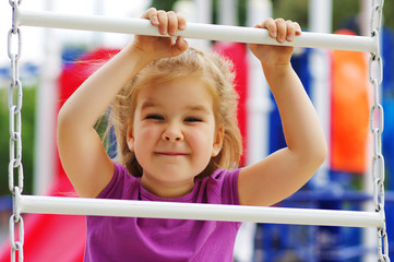 Fototapeta premium Portrait a little girl
