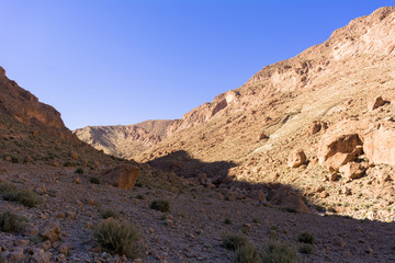 カスバ街道のトドラ峡谷