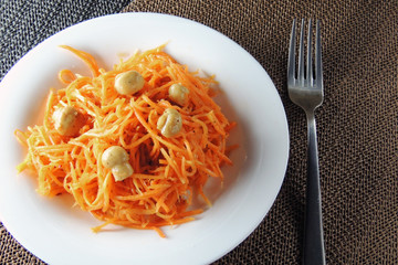 Carrots with spices