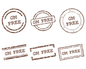 Obraz premium GM free Stempel