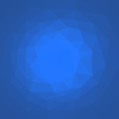 Low poly design triangular  blue abstract background polygon