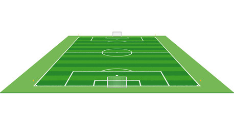 Soccer field - Pitch - Football Field 3D © David Spieth