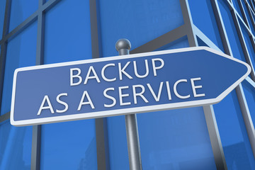 Obraz premium Backup as a Service